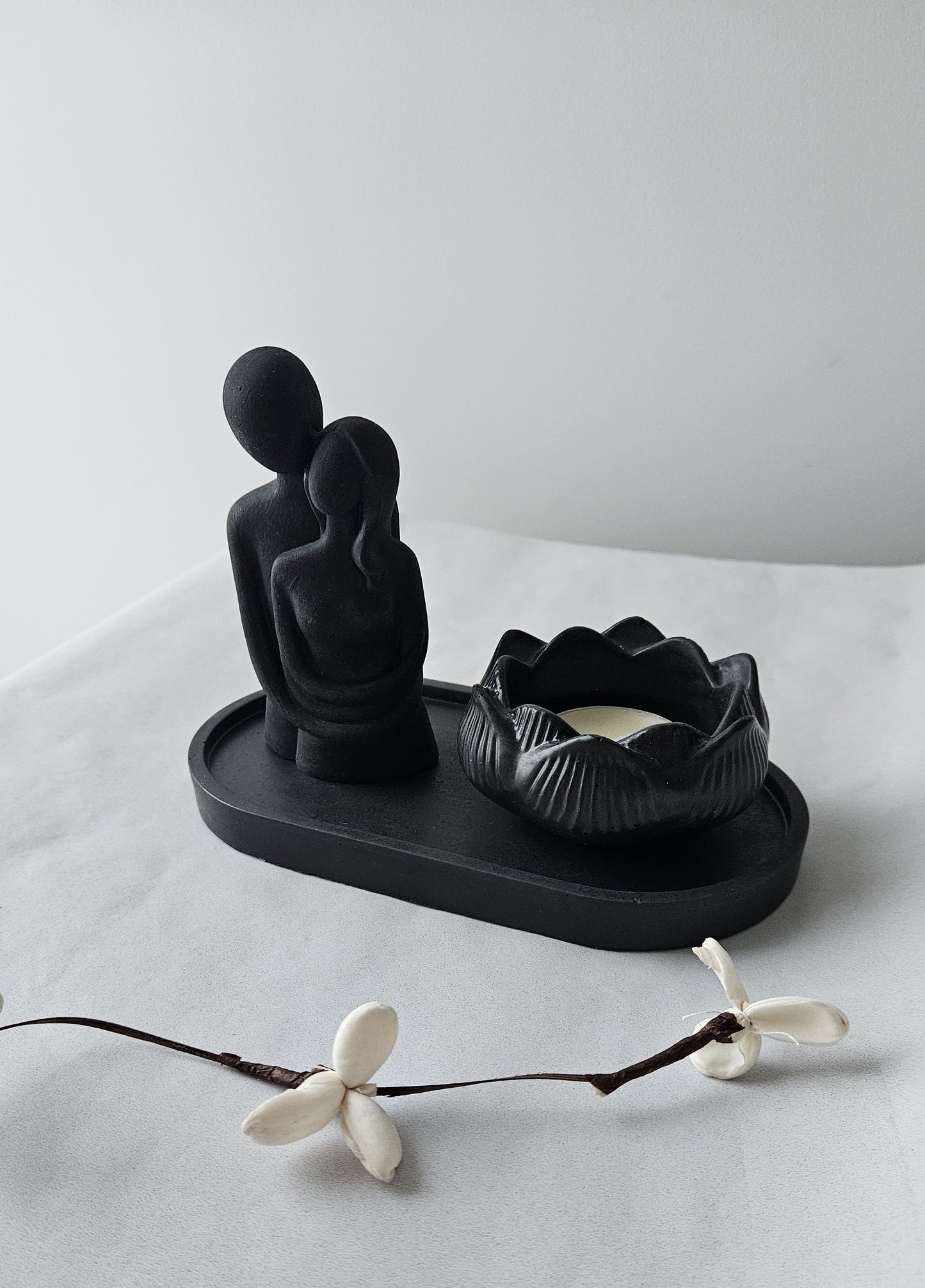 Trijų dalių rinkinys Couple & Lotus