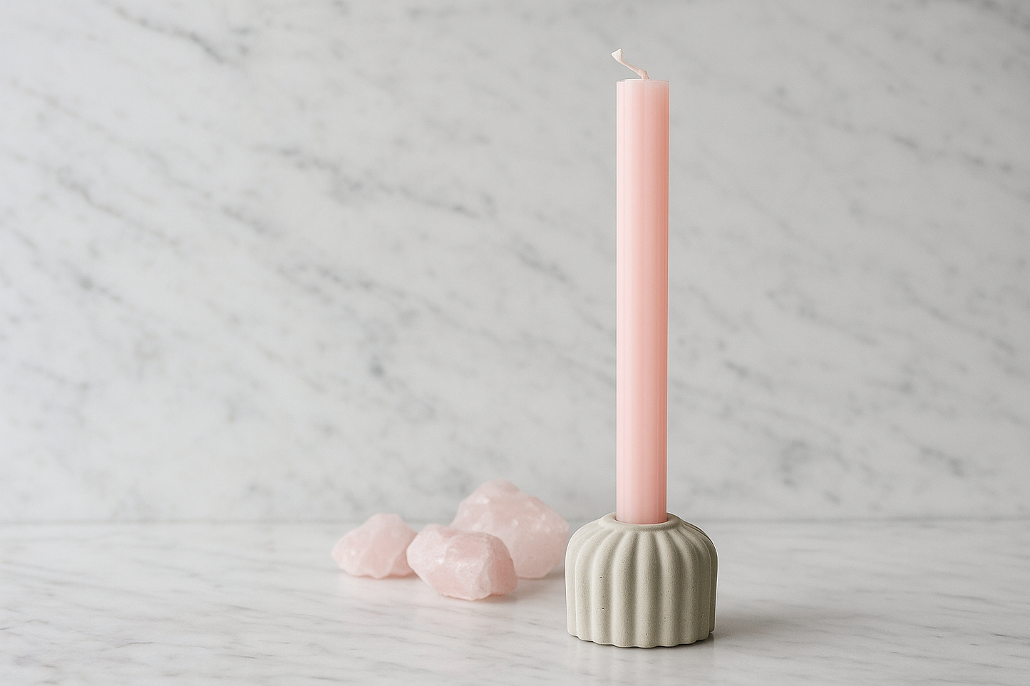 Betoninė žvakidė Aura vizualizacija