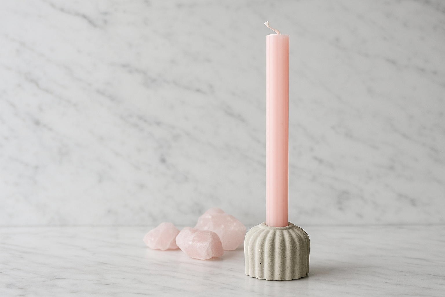 Betoninė žvakidė Aura vizualizacija