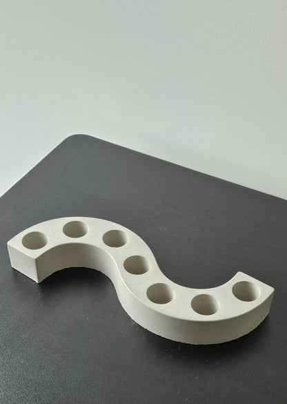 betoninės žvakidės šventėms