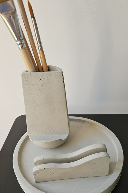 betoninis laikiklis verslo dovana