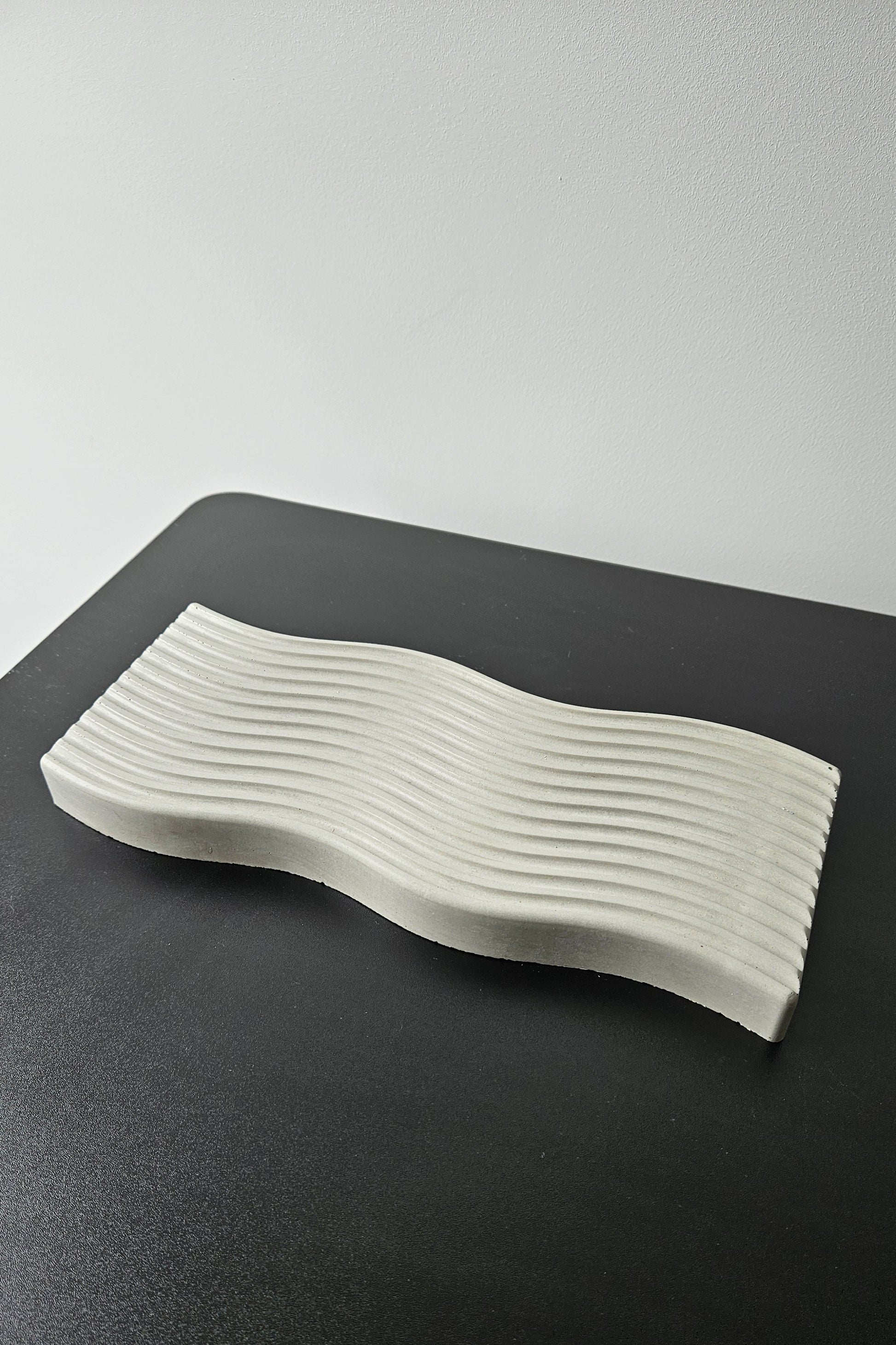 banguotas rankų darbo betoninis padėklas dekoracija 