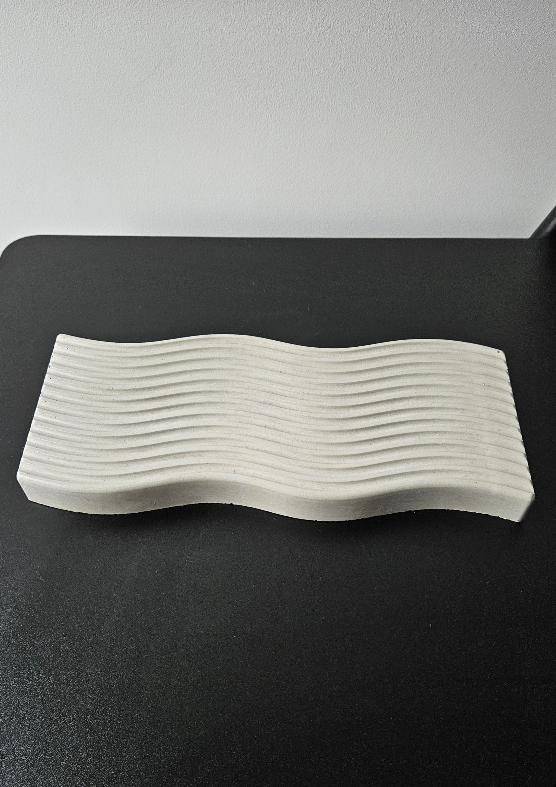 banguotas rankų darbo betoninis padėklas dekoracija 