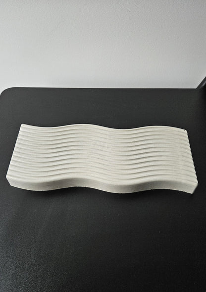 banguotas rankų darbo betoninis padėklas dekoracija 