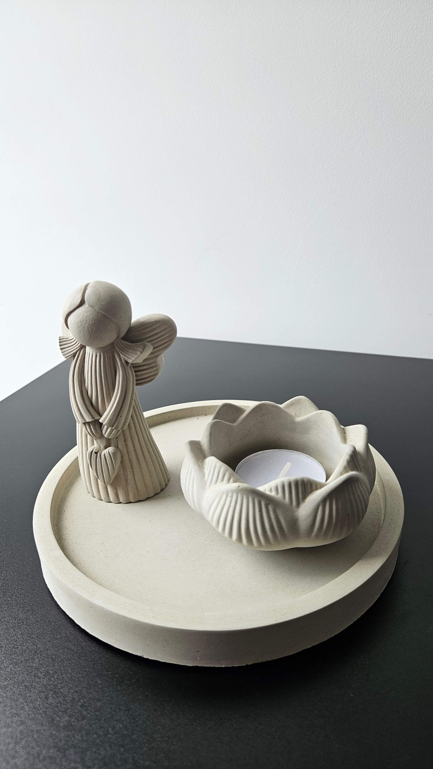 Betoninis rinkinys Angel & Lotus