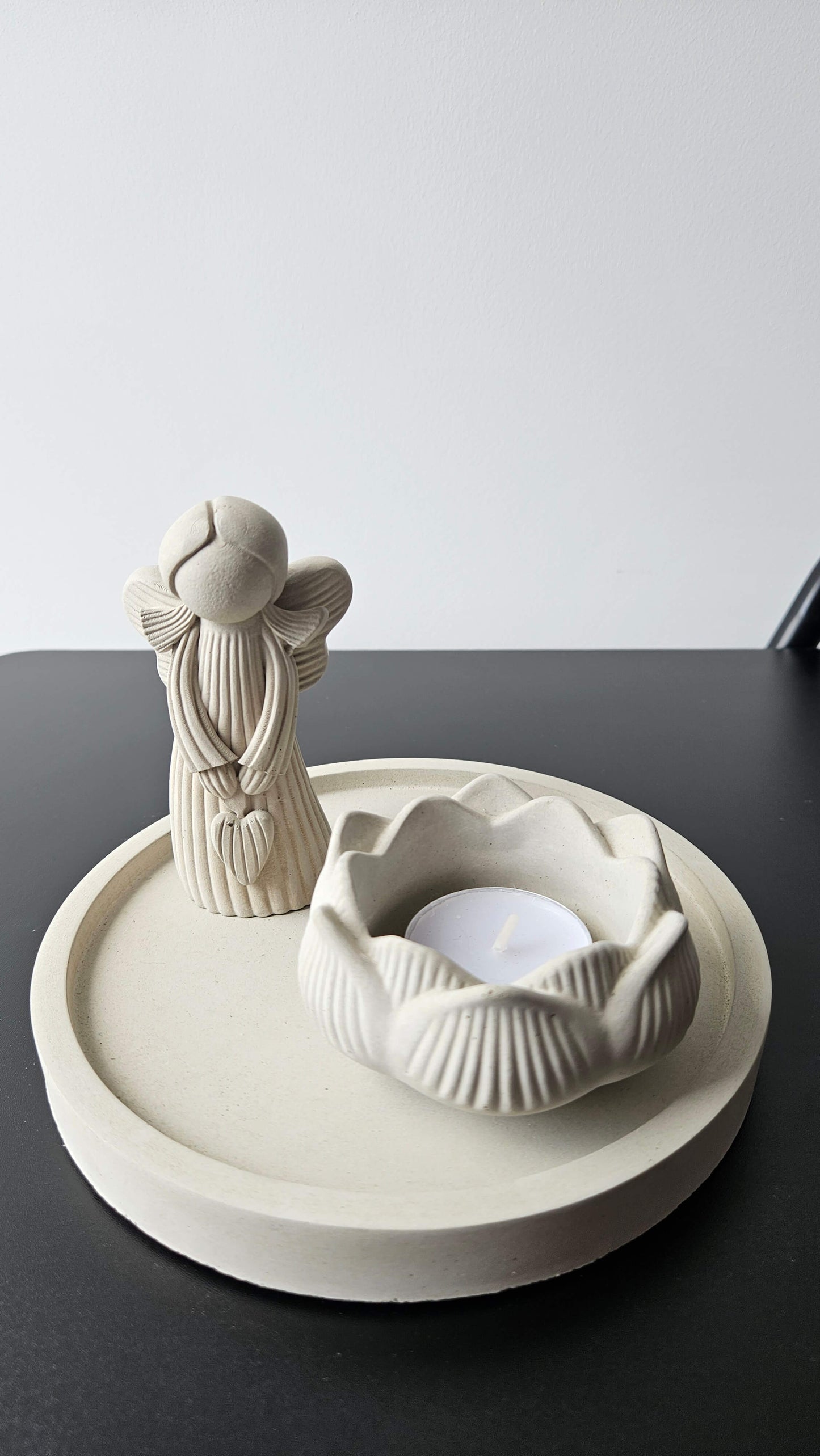 Betoninis rinkinys Angel & Lotus