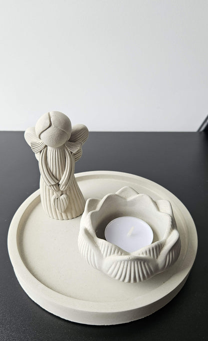 Betoninis rinkinys Angel & Lotus