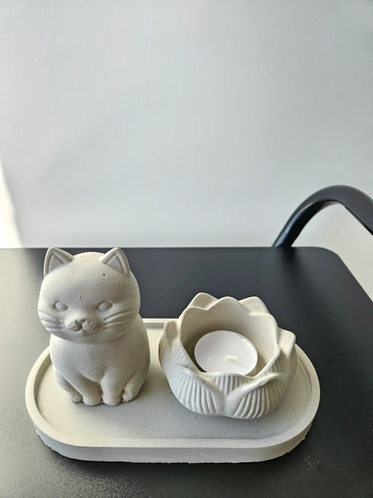 trijų dalių dekoratyvinis betono rinkinys