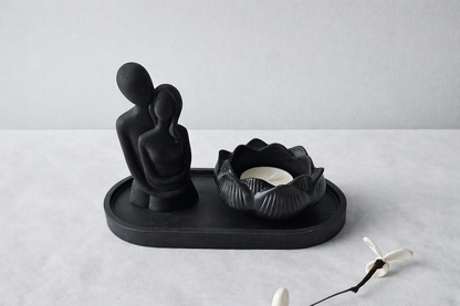 Trijų dalių rinkinys Couple & Lotus