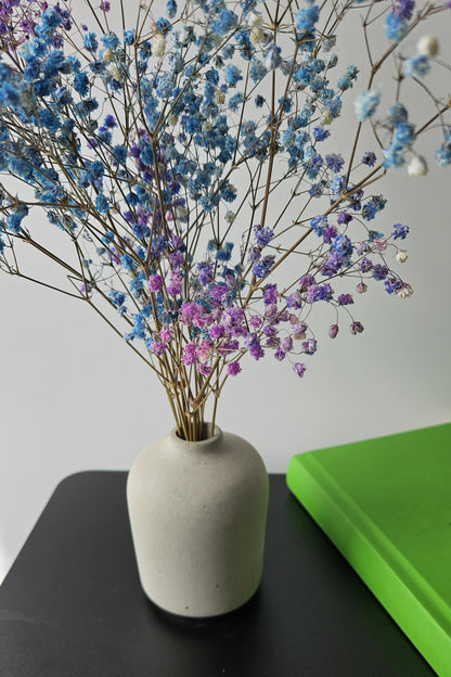 hand made concrete vase